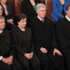 Supreme Court Justices John Roberts, Elena Kagan, Neil Gorsuch, and Brett Kavanaugh at the State of the Union address in the chamber of the U.S. House of Representatives on February 5, 2019 in Washington, D.C.